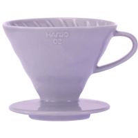 Hario V60 Ceramic Dripper Size 02, Purple Heather