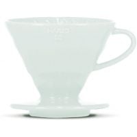 Hario V60 taille 02 porte-filtre en céramique, bleu clair