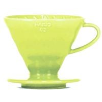 Hario V60 Ceramic Dripper Size 02, Light Green