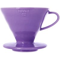 Hario V60 Ceramic Dripper Size 02, Purple