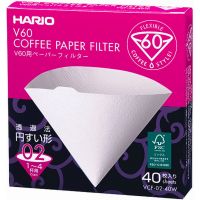 Hario V60 Size 02 Coffee Paper Filters 40 pcs