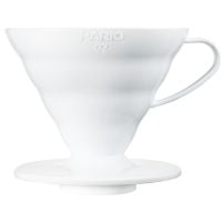 Hario V60 Dripper Size 02, White Plastic