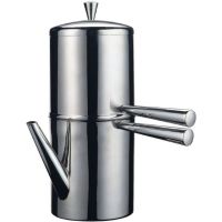 ILSA Cuccumella cafetière napolitaine en acier, 9 tasses