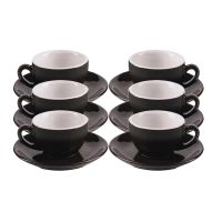 IPA Milano Espresso Cup 60 ml, Black & White, 6 pcs