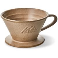 Kalita MI Ceramic Dripper 185, Sand Brown