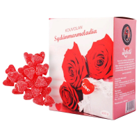 Kouvolan Lakritsi Heart Shaped Marmalade Jellies 300 g