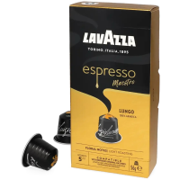 Lavazza Maestro Lungo Nespresso- Cápsulas de Café Compatibles 10 uds.