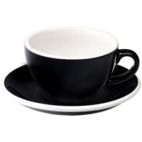 Loveramics Egg Tasse à Cappuccino 200 ml, noire