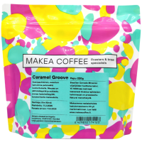 Makea Coffee Caramel Groove 220 g Coffee Beans
