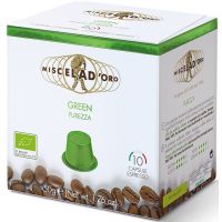 Miscela d'Oro Espresso Green Nespresso compatible coffee capsules 10 pcs