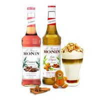 Monin Gingerbread + Monin Cinnamon Syrups 700 ml