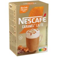 Nescafé Gold Caramel Latte Instant Coffee 8 x 17 g
