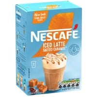 Nescafé Iced Latte Salted Caramel Instant Coffee 7 x 14.5 g