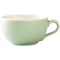 Origami taza de café latte 250 ml, verde mate