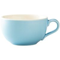Origami taza de café latte 250 ml,  azul mate