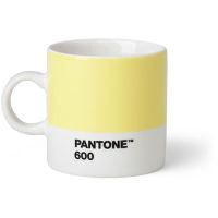 Pantone Espresso Cup, jaune clair 600