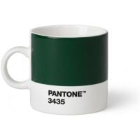 Pantone Espresso Cup, Dark Green 3435