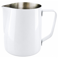 Rhino Coffee Gear Pro Stealth Milk Pitcher 600 ml, White