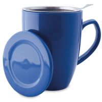 Shamila teemuki kansi & teesihti 350 ml, donkerblauw