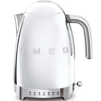 Smeg KLF04SSEU Electric Variable Temperature Kettle 1,7 l, Chrome