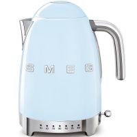 Smeg KLF04PBEU Electric Variable Temperature Kettle 1,7 l, Pastel Blue