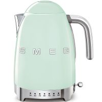 Smeg KLF04PGEU Electric Variable Temperature Kettle 1,7 l, Pastel Green