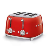 Smeg TSF03RDEU 4 Slice Toaster, Red