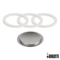 Bialetti spare gasket set for the 2 cup Moka Express stovetop espresso maker
