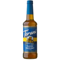 Torani Sugar Free Classic Hazelnut suikervrije smaaksiroop 750 ml PET