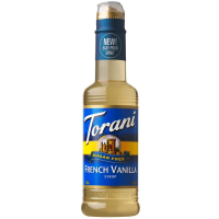 Torani Sugar Free French Vanilla Syrup 375 ml PET