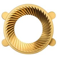 Varia VS6 Supernova Gold Titanium 58 mm Flat Burrs