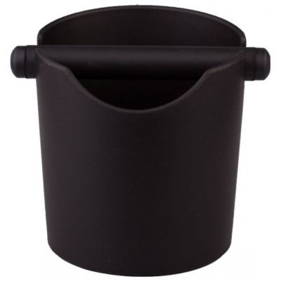 tee container portafilter accessories high-quality metal knock container for portafilters knock box tee box for coffee grounds including silicone mat KYONANO Knock container espresso knock container