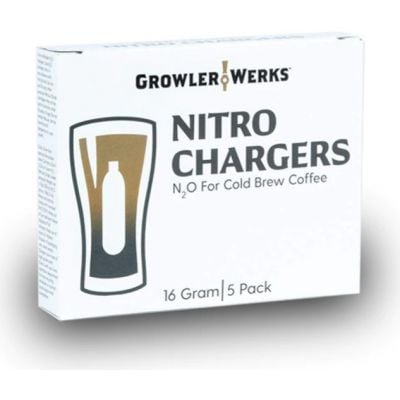 GrowlerWerks uKeg Nitro Cold Brew Coffee Maker with N2O