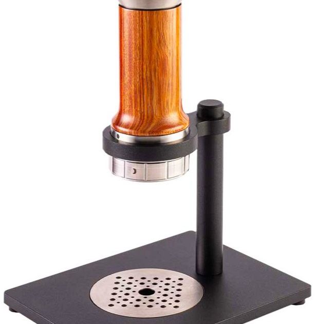 Aram Espresso Maker + Steel Support - Crema