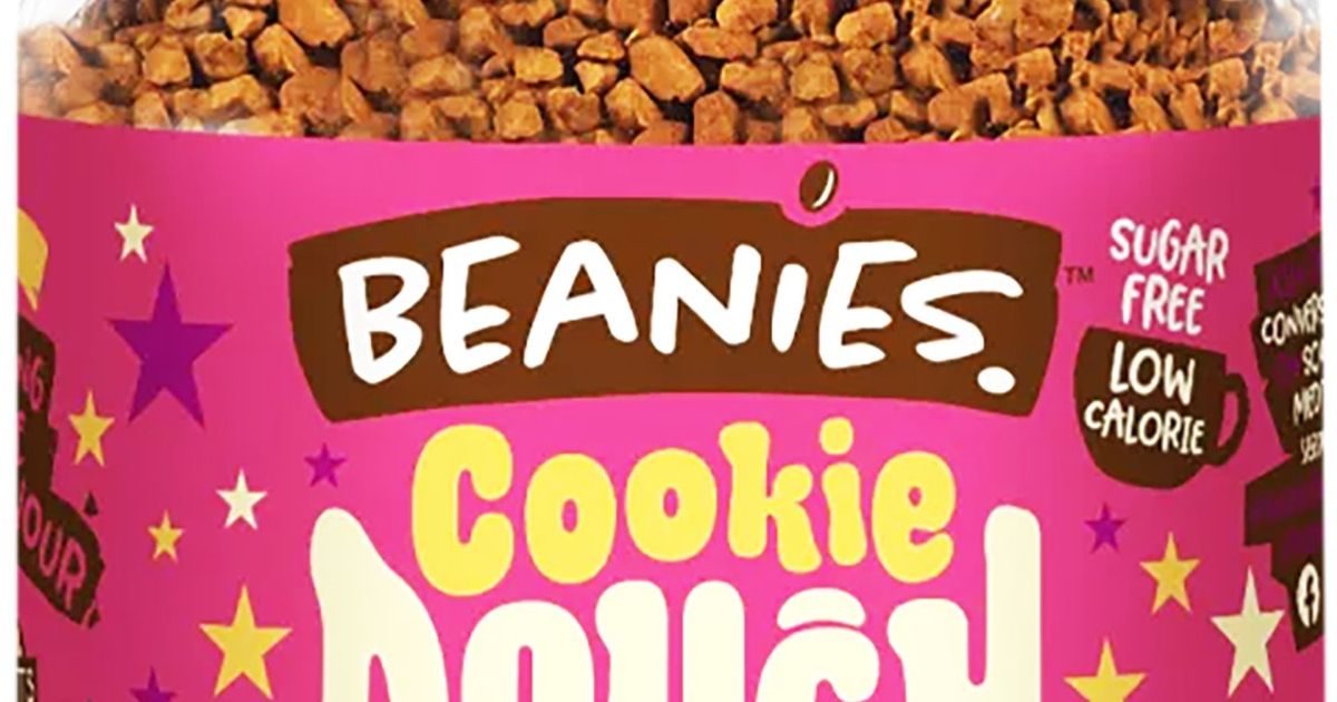 Beanies Decaf Cookie Dough Flavoured Instant Coffee 50 g Crema