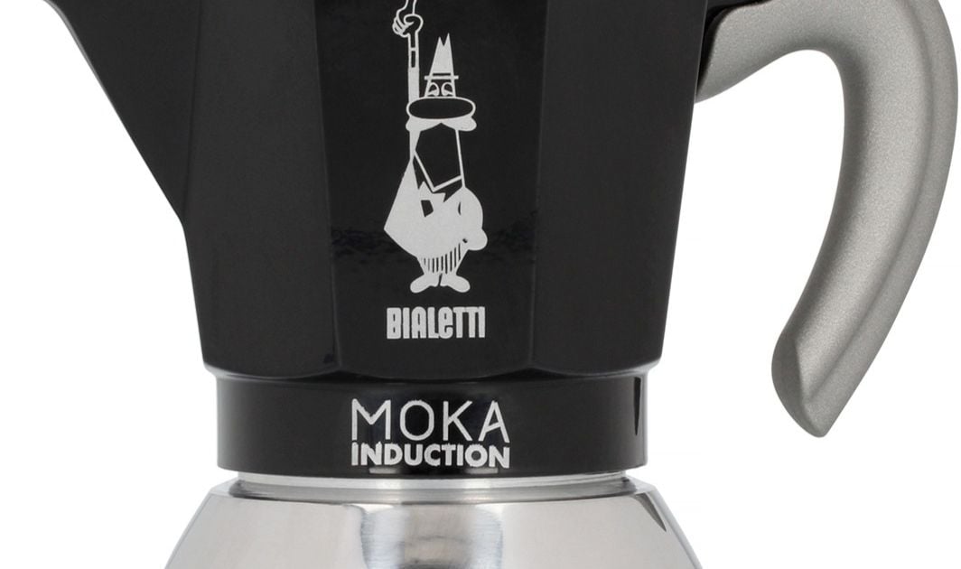 Bialetti NEW MOKA INDUCTION BLACK 2 CUPS - Moka Pot