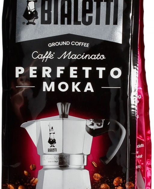 Bialetti Perfetto Moka Delicato Ground Coffee 250 g - Crema