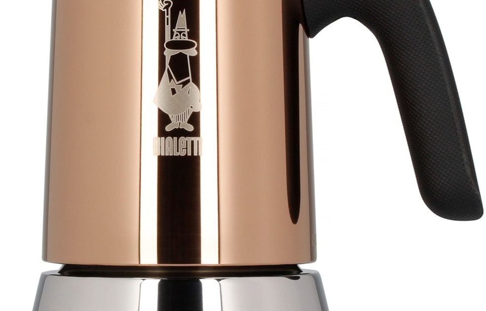 Bialetti New Venus 6-Cup Stovetop Italian Moka Pot, Stainless Steel