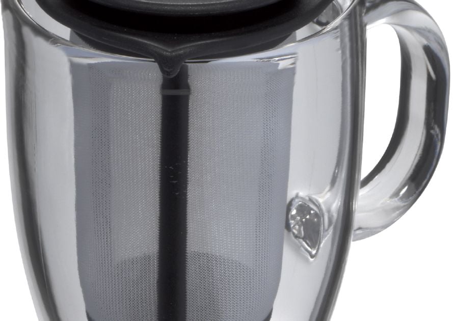 Bodum Yo-Yo Teeglas Mit Edelstahlfilter – 350 Ml, Perfekt Für Eine Frische Tasse Tee
