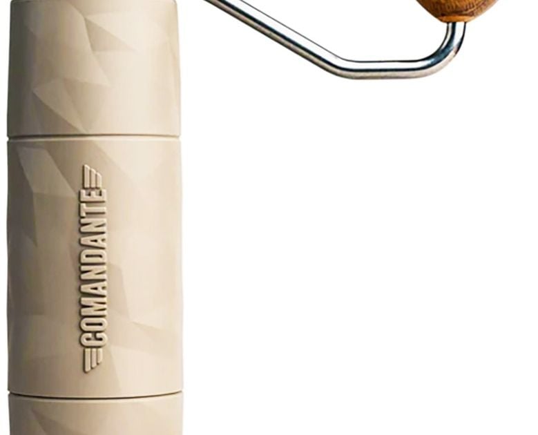 Comandante X25 Trailmaster Hand Coffee Grinder, Dune Crema
