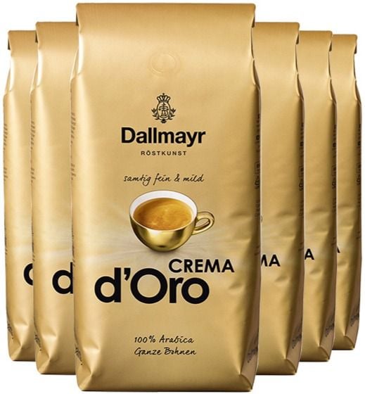 Dallmayr Crema D Oro Angebot Diese Woche Dallmayr Crema d’Oro 1 kg Coffee Beans - Crema