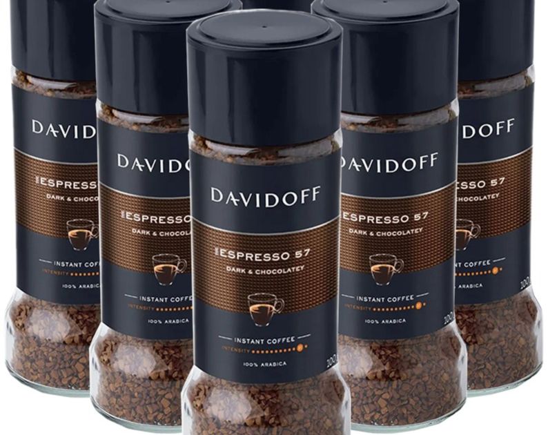 Davidoff Espresso 57 Instant Coffee 6 x 100 g Crema