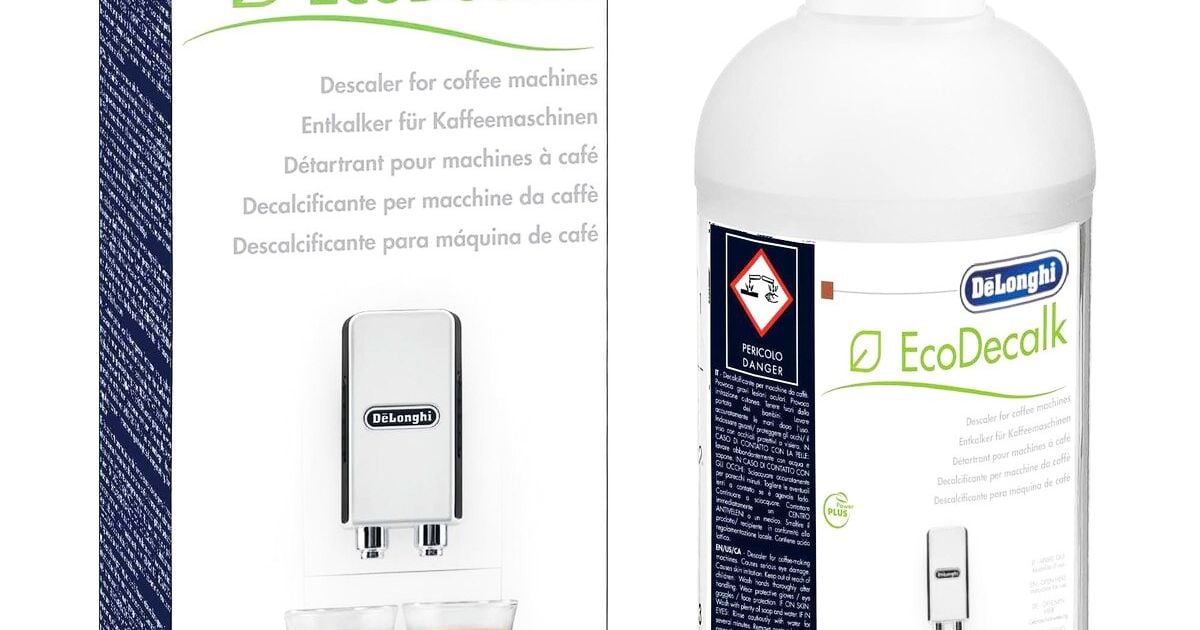 Decalcificante DeLonghi EcoDecalk Mini - Confezione Da 2x100 Ml - Per Macchine Da Caffè - Prodotto Originale