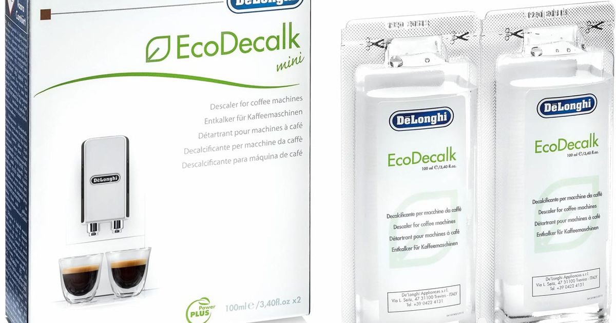DeLonghi Ecodecalk Decalcifying Agent 2 x 100 ml - Crema