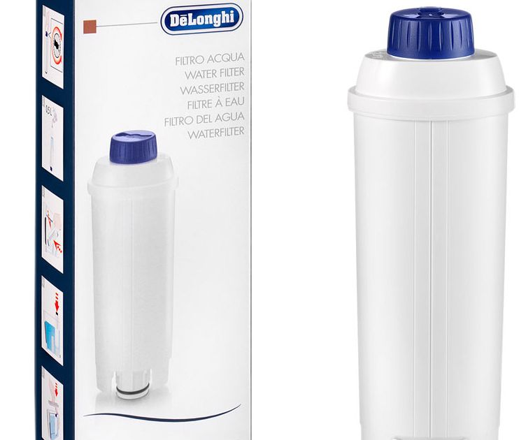 2- 6 Water Filter for DeLonghi Magnifica S ECAM 22.320.SB comp DLS C002  SER3017