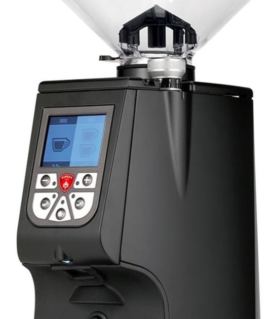 Eureka Atom Specialty 65 Espresso Coffee Grinder, Black - Crema Eureka Atom Specialty 65 Espresso Coffee Grinder, Black - Crema