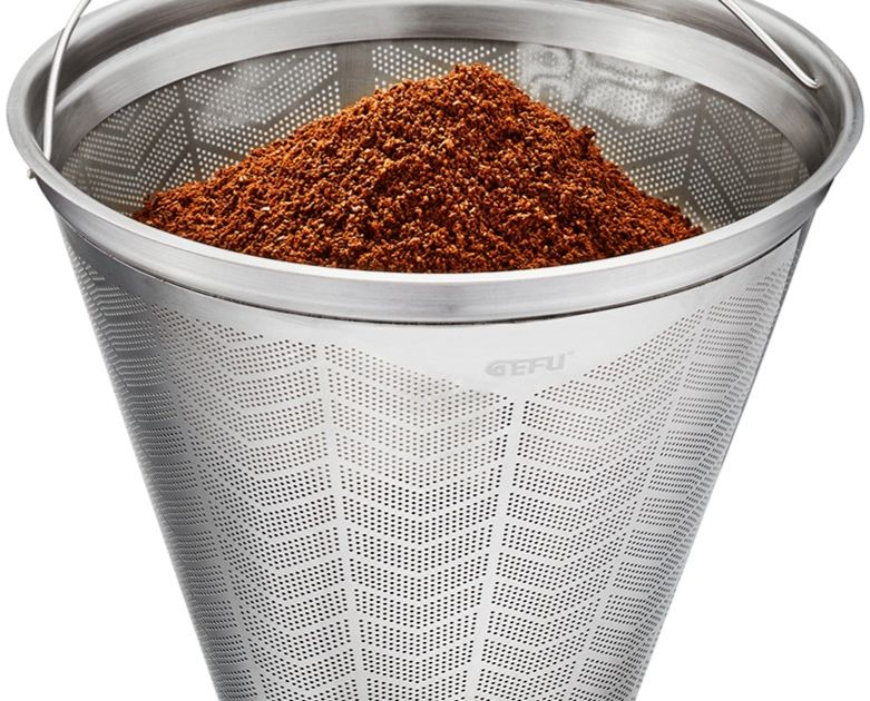 Coffee shop filter reusable