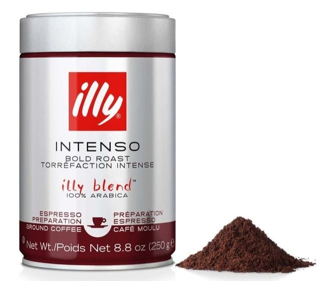 illy Espresso Intenso 250 g - Crema