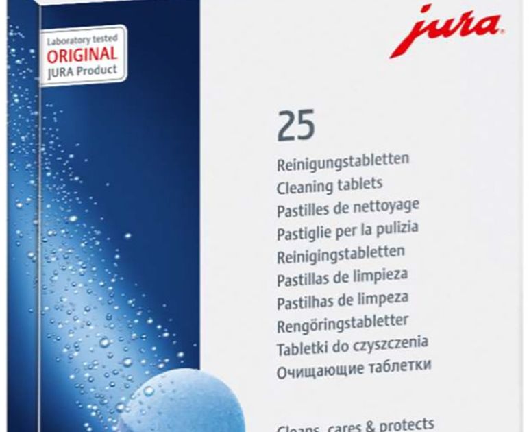 Jura cleaning tablets 25 shop