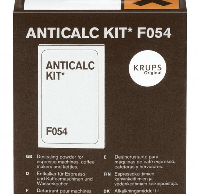 Krups F054 agent de détartrage, 2 pcs - Crema